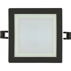 UltraLux Led Стъклен панел за вграждане, Квадрат, 6w, 4200k, 220-240v ac, ip44, (lpsg642bl)