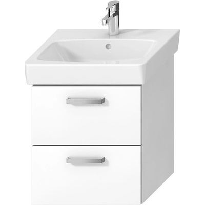 Jika Lyra Plus Viva skříňka se 2 zásuvkami pod umyvadlo 55 x 45 cm,bílá - bez umyvadla