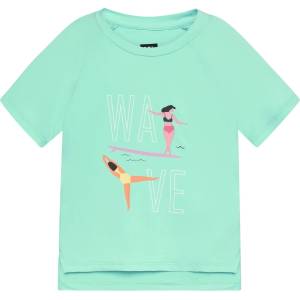 Color Kids Детска спортна тениска Color Kids Girl's T-Shirt with Print S/S Sport shirt - Cabbage - размер 116 (EU) (704-5846-0115)