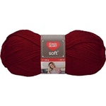 Red Heart Soft 08330 Deep Red Плетива прежда (9809670-08330)