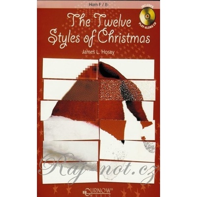 THE TWELVE STYLES OF CHRISTMAS + CD // F / Eb lesný roh horn