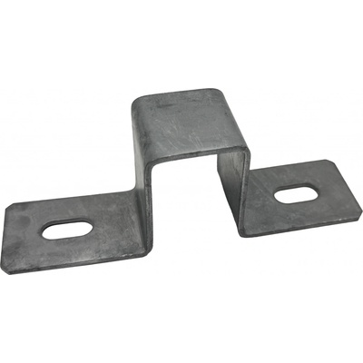 Příchytka sloupku 60x40mm na zeď pozink
