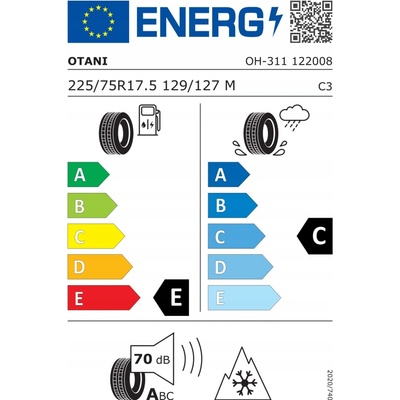 Otani OH-311 225/75 R17,5 129/127M – Zboží Mobilmania