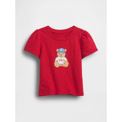 GAP Baby tričko Brannan Bear Červená