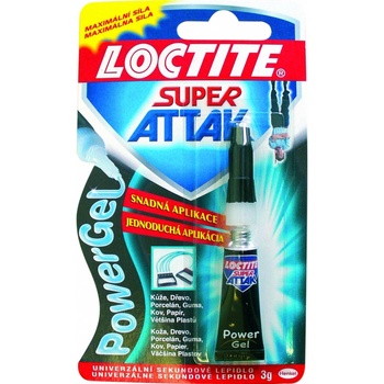 LOCTITE SUPER ATTAK Lepidlo gel 3g