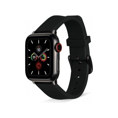 Artwizz Силиконова каишка за Apple Watch 38мм, 40мм, 41мм - Artwizz WatchBand Silicone (черен) (4774-2963)