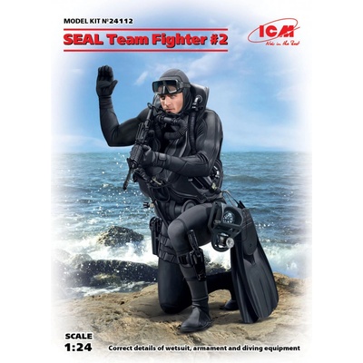 ICM S.E.A.L. Team Fighter No.2 1:24
