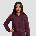 GymBeam Дамски суичър TRN Zip-Up Eggplant M