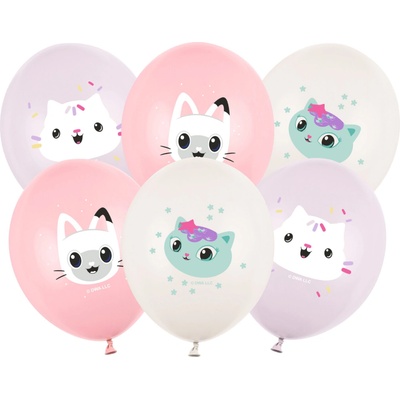 PartyDeco Balonky latex Gábinin kouzelný domek 30 cm
