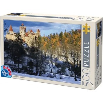 D-Toys - Puzzle Bran castle, Romania III - 500 piese