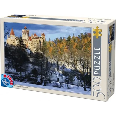 D-Toys - Puzzle Bran castle, Romania III - 500 piese