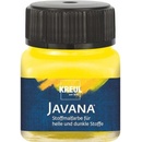 Farba na svetlý a tmavý textil Javan 20 ml žltá