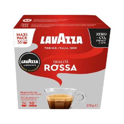 КАФЕ КАПСУЛИ a modo mio 36 БРОЯ lavazza qualita rossa maxi (8000070020191)