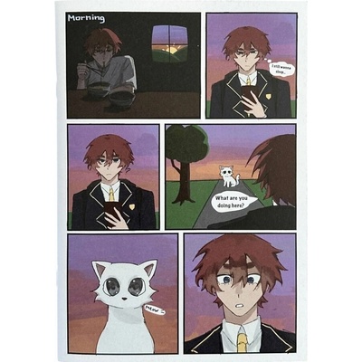 Be Nice EKO školní ekologický sešit 434 A4 linkovaný Anime