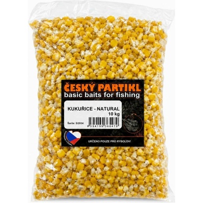 Český Partikl Kukuřice vařená NATURAL 10 kg