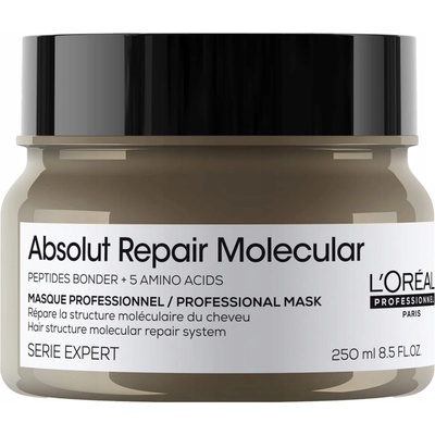 Loreal Absolut Repair Molecular maska na poškodené vlasy 250 ml