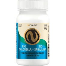 Nupreme Chlorella+Spirulina BIO 120 tabliet