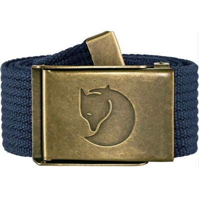 Fjallraven Canvas Brass belt. DARK NAVY