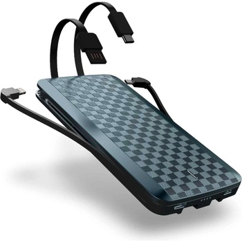 iWALK Scorpion X Powerbank с вградени кабели Син (UBT8000X-012A Blue)