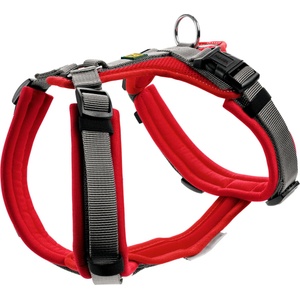 HUNTER Нагръдник за куче Hunter Maldon Up Dog harness - Red / Grey - размер S/M (057-0380-0713)