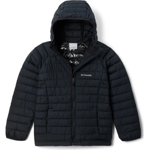 Columbia Детско синтетично яке Columbia Kid's Powder Lite II/1 Hooded Jacket Synthetic jacket - Black - размер 6-7 Years (703-4649-0112)