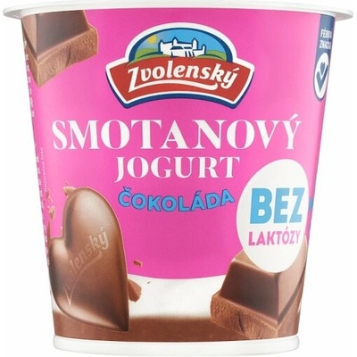 Zvolenský smotanový jogurt čokoláda bez laktózy 145 g