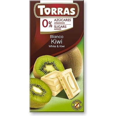Torras Bezlepková bílá s kiwi bez přidaného cukru 75 g