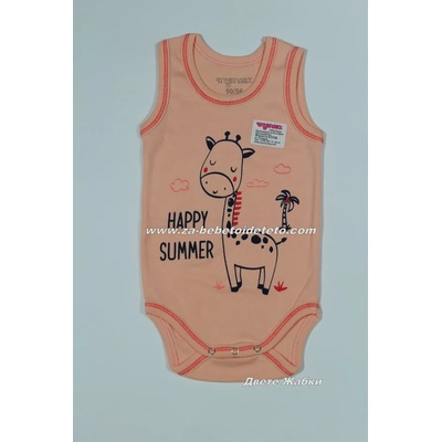 mymosa Боди потник Жираф, 62/68, 74/80, 86/92