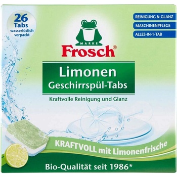 Frosch Bio tablety do umývačky riadu Limetka 26 ks