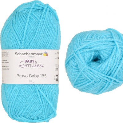 Schachenmayr Baby smiles - bravo baby 185 - dětská, akryl Baby smiles - bravo baby: 1065 Tyrkysová