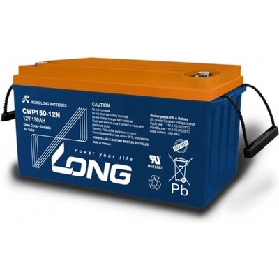 Long Тягов Lead Carbon (Оловно-Карбонов) акумулатор 12V 150Ah LONG (CWP150-12N)