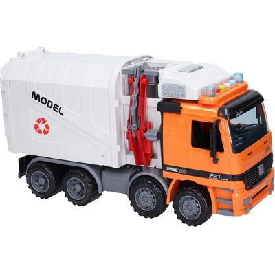 Wiky Vehicles Auto Popelárske s Efektmi 36,3 cm