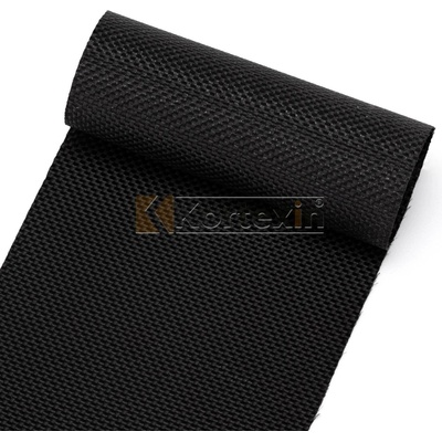 KORTEXIN PES 500D/74T PU WR bez PFAS-06 černá Množství: maloodběr (méně než celé balení)