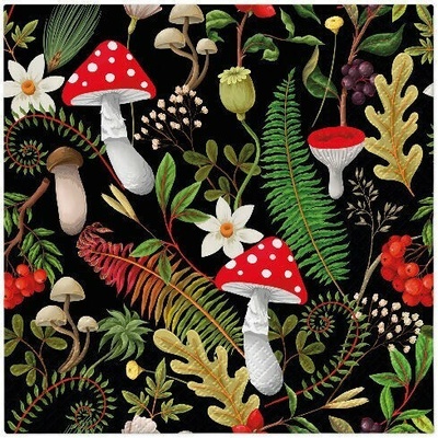 Ubrousky PAW Dekor L Dark Forest – Zboží Dáma