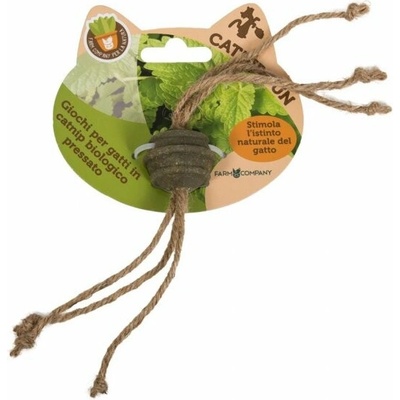 Farm Company balónik s jutou s catnipom 25 cm