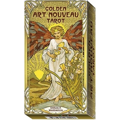 Tarot Lo Scarabeo Zlatý secesní tarot Mini