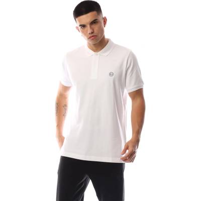 Marshall Artist Блуза с яка Marshall Artist Men's Siren Short-Sleeve Polo Shirt - White