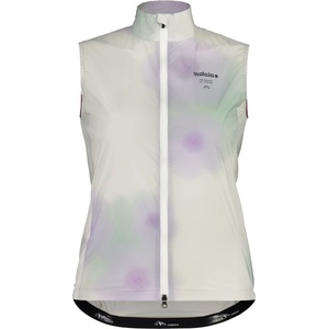 Maloja Дамски елек за колоездене Maloja Women's MalkaM. Vest Printed Cycling vest - Shaded White Bloom (154-0205-0213)