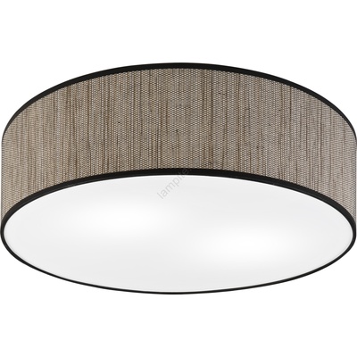 Таванно осветително тяло SIRJA 2xE27/15W/230V Ø 45 cm кафяво (LA57194)