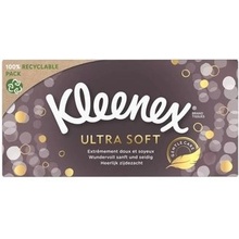 Kleenex Ultra Soft Box papírové kapesníky 3-vrstvové 64 ks