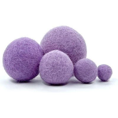 MMboutique Plstěná kulička vel.XS 073-Lavender