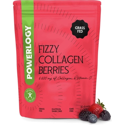 Powerlogy Fizzy Collagen Berries 300 g
