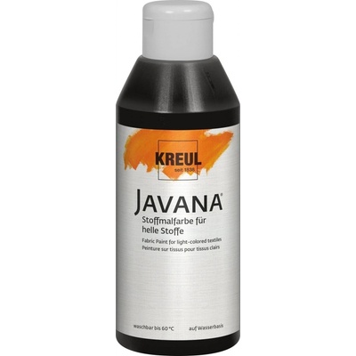 Kreul Javana farba na látky black 250 ml