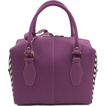 Image 1 of Български обувки Дамска елегантна чанта с светло лилав цвят 871-5bunt