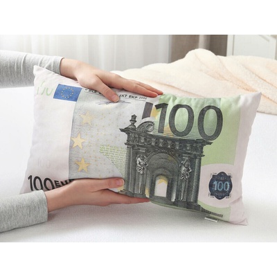Škodák 3D vankúš bankovka 100 € 50x30