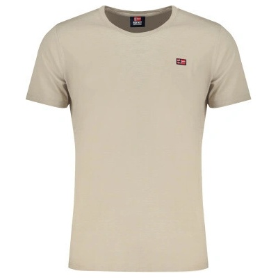 Norway 1963 stylové pánské tričko s krátkým rukávem Beige