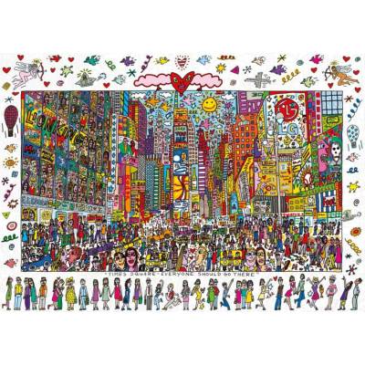 Ravensburger - Puzzle Times Square - Everybody Should Go There - 1 000 piese