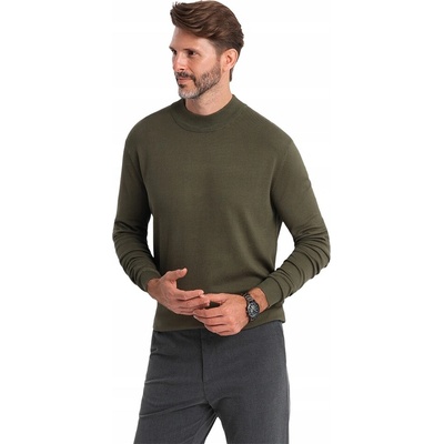 Trendy polorolák V7 SWTN-0100 olivový