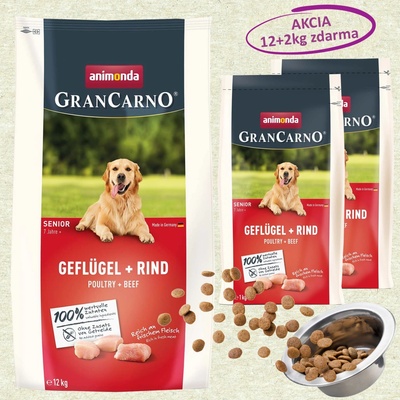 Animonda GranCarno Senior Poultry & Beef 12 kg