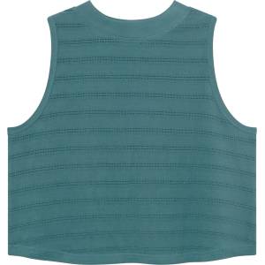 DEDICATED Дамски топ Dedicated Women's Top Namsos Top - Lace Mediterranea Green - размер XS (916-3978-0211)